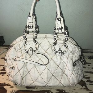Juicy Couture White Leather handbag